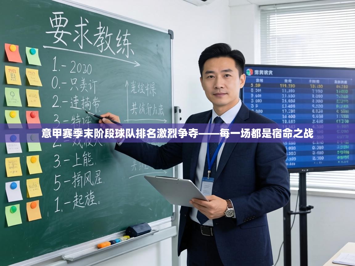 意甲赛季末阶段球队排名激烈争夺——每一场都是宿命之战 第1张